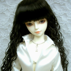 Wig / 6-7 inch / Medium Long Wave (Black #2)