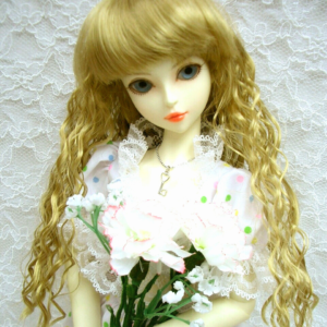 Wig / 6-7 inch / Medium Long Wave (Lightgoldbrown #25)