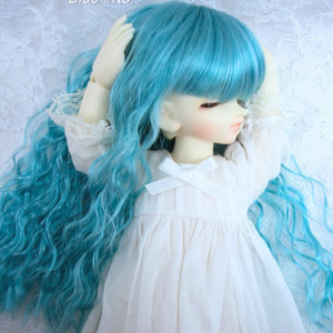 Wig / 6 inch / Long Wave (Blue #K3)