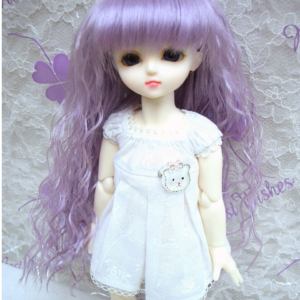 Wig / 6 inch / Long Wave (Lightpurple #K5)