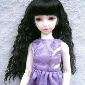Wig / 6 inch / Long Wave (Black #2)