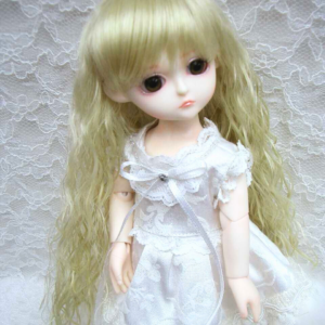 Wig / 6 inch / Long Wave (Ivory #KB88)