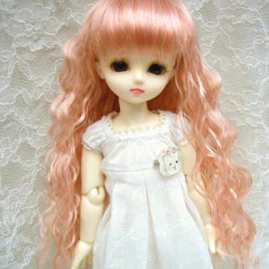 Wig / 6 inch / Long Wave (Metallic Pink #25/K1M)