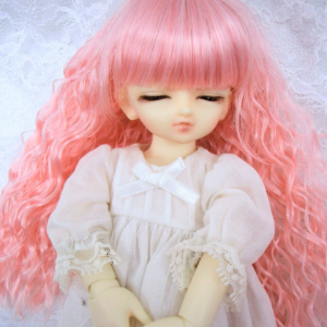 Wig / 6 inch / Long Wave (Pinkmix #K1)
