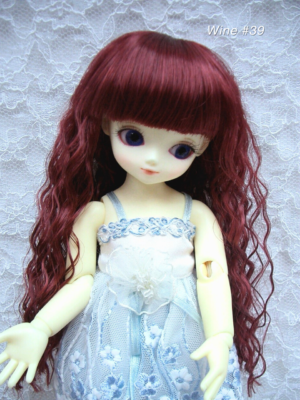Wig / 6 inch / Long Wave (Wine #39)