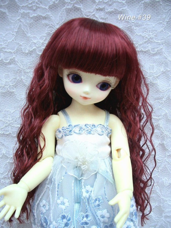 Wig / 6 inch / Long Wave (Wine #39)