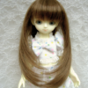 Wig / 6-7 inch / Semi-long Layer (Darkbrownmix #2/28M)