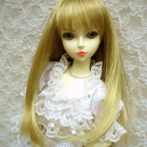 Wig / 6-7 inch / Semi-long Layer (Lightgoldbrown #25)