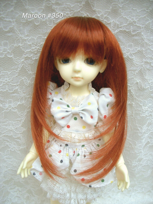 Wig / 6-7 inch / Semi-long Layer (Maroon #350)