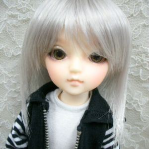 Wig / 6-7 inch / Short (Grey #60)