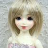 Wig / 6-7 inch / Short (Lightgoldmix #GL26)