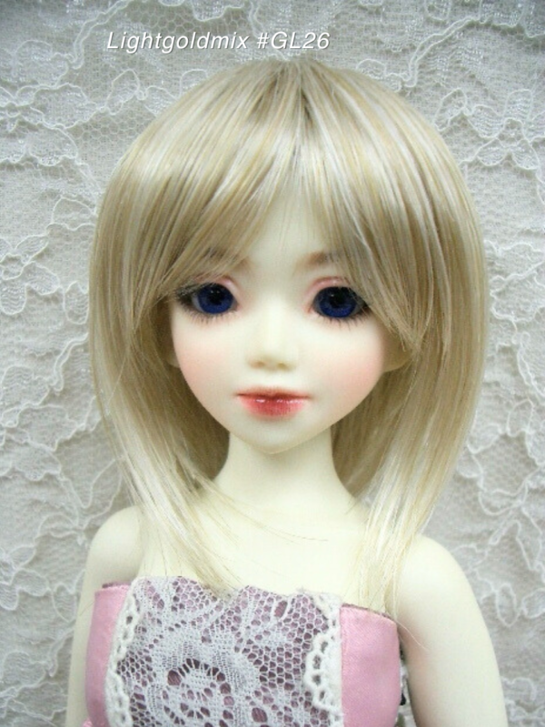Wig / 6-7 inch / Short (Lightgoldmix #GL26)