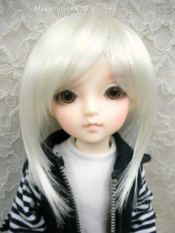 Wig / 6-7 inch / Short (Milkwhite #K19)