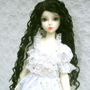 Wig / 6-7 inch / Long Wave (Black #2)