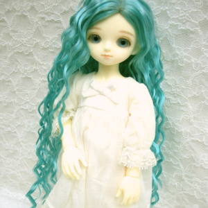 Wig / 6-7 inch / Long Wave (Blue #K3)