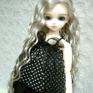 Wig / 6-7 inch / Long Wave (Grey #60)