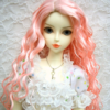 Wig / 6-7 inch / Long Wave (Pink #K1)