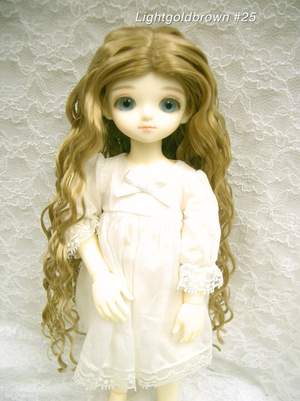 Wig / 6-7 inch / Long Wave (Lightgoldbrown #25)