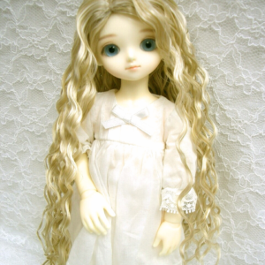 Wig / 6-7 inch / Long Wave (Lightgoldmix #GL26)