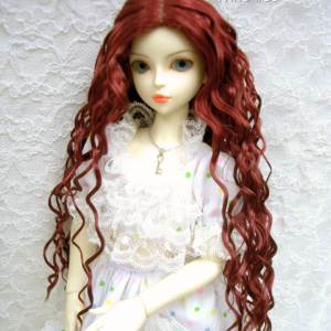 Wig / 6-7 inch / Long Wave (Wine #39)