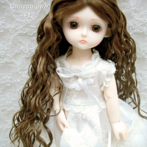 Wig / 6 inch / One-length Long Wave (Chocobrown #12)