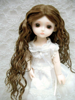 Wig / 6 inch / One-length Long Wave (Chocobrown #12)
