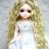 Wig / 6 inch / One-length Long Wave (Ivory #KB88)