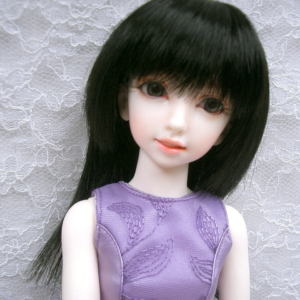 Wig / 6 inch / Semi-long (Black #2)