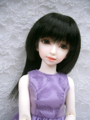 Wig / 6 inch / Semi-long (Black #2)