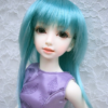 Wig / 6 inch / Semi-long (Blue #K3)