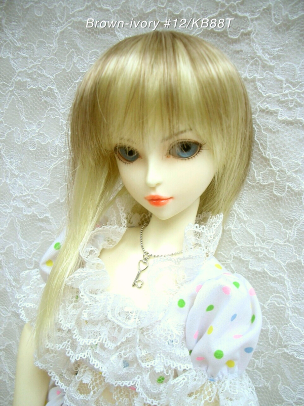 Wig / 6-7 inch / Gradation Layer (Brown-ivory #12/KB88T)