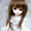 Wig / 6 inch / Semi-long (Chocobrown #12)