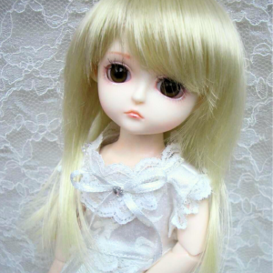 Wig / 6 inch / Semi-long (Ivory #KB88)
