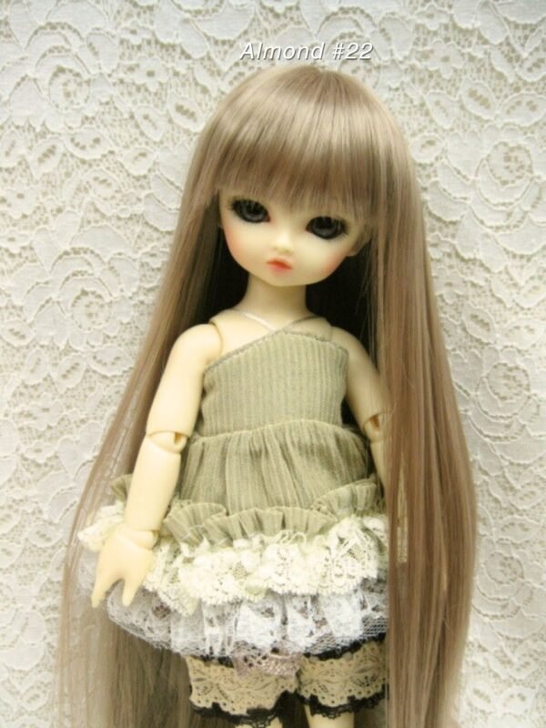 Wig / 6-7 inch / Long Straight (Almond #22)