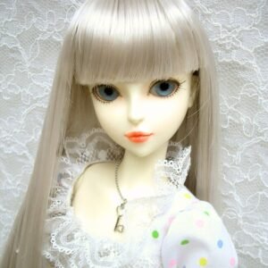 Wig / 6-7 inch / Long Straight (Grey #60)