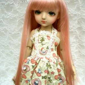 Wig / 6-7 inch / Long Straight (Metallic pink #25/K1M)