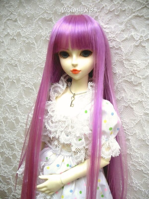 Wig / 6-7 inch / Long Straight (Violet #KB5)
