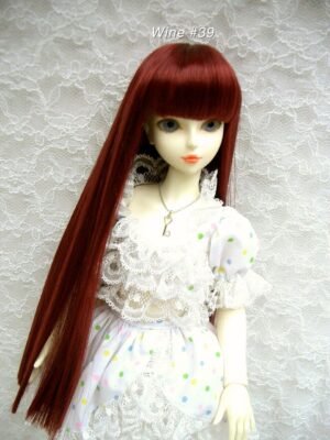 Wig / 6-7 inch / Long Straight (Wine #39)