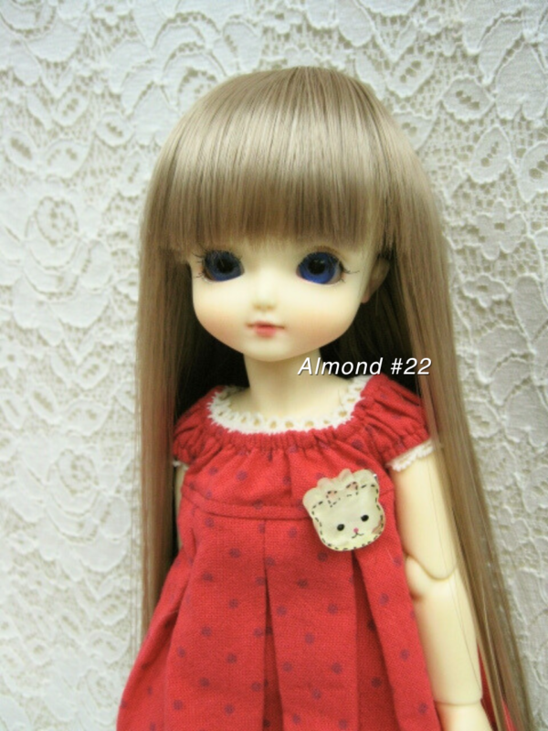 Wig / 6 inch / Long Straight (Almond #22)