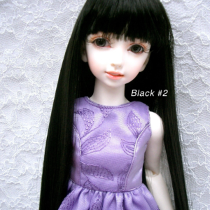 Wig / 6 inch / Long Straight (Black #2)