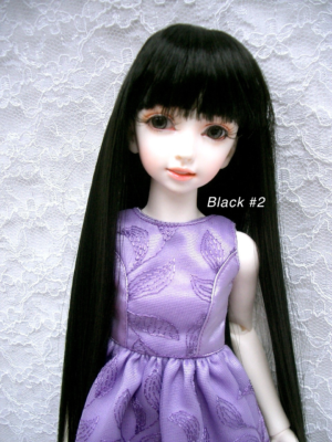 Wig / 6 inch / Long Straight (Black #2)