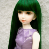 Wig / 6 inch / Long Straight (Darkgreenmix #2/YS5)