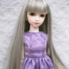 Wig / 6 inch / Long Straight (Greymix #56)
