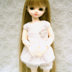 Wig / 6 inch / Long Straight (Lightgoldbrown #25)