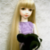 Wig / 6 inch / Long Straight (Lightgoldmix #GL26)