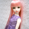 Wig / 6 inch / Long Straight (Pink #K1)