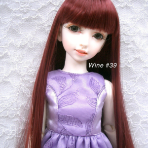 Wig / 6 inch / Long Straight (Wine #39)