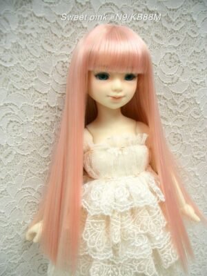 Wig / 6-7 inch / Medium Long Straight (Sweet pink #N9/KB88M)