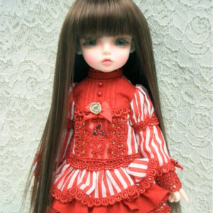 Wig / 6 inch / Medium Long Straight (Chocobrown #12)