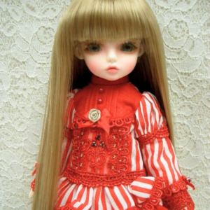 Wig / 6 inch / Medium Long Straight (Lightgoldbrown #25)
